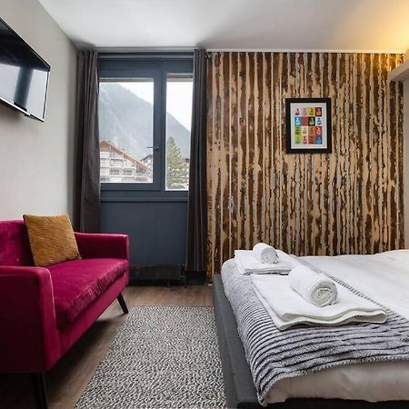 Beautiful Cosy, Modern Studio In Chamonix Centre Luaran gambar